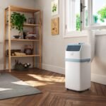 Pinguino Mobile Air Conditioner, for Rooms up to 21.5 m², with Dehumidifier & Fan, 8300 BTU, Quiet Operation, Remote Control, 24-Hour Timer, Energy Efficiency Class A (PACES72YOUNG) [Energy Class A] - Image 7