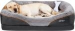 XXL Orthopaedic Dog Bed Memory Foam Dog Bed & Dog Sofa Memory Foam with Removable Washable Cover and Squeaky Toy as a Gift - Imagen 3