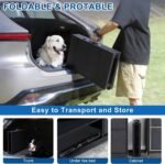 Dog Ramp for Cars 180cm x 47.5cm Extra Long Folding Aluminum Pet Ramp for Large Dogs up to 250 lbs, Portable Waterproof Dog Ramp for SUVs, Trucks and High Loading Areas – Image 3